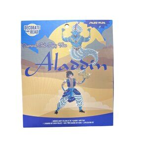 Diamond Art Kit Aladdin Fairy Tale Decorate Read SparkPlus 700 Gems Set NEW